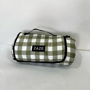 Zaze Extra Large Picnic Outdoor Blanket 80''x80'' Waterproof Foldable Blankets